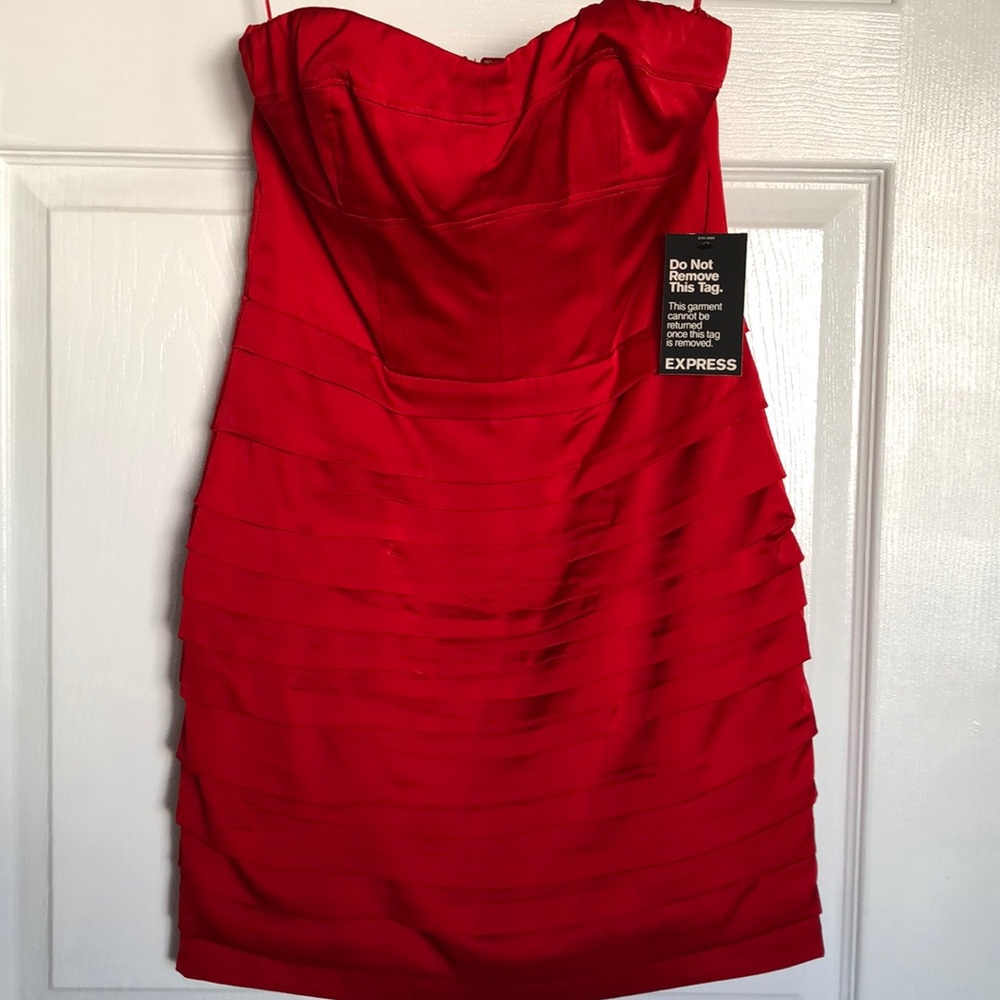 EXPRESS Red Cocktail Dress (NWT)